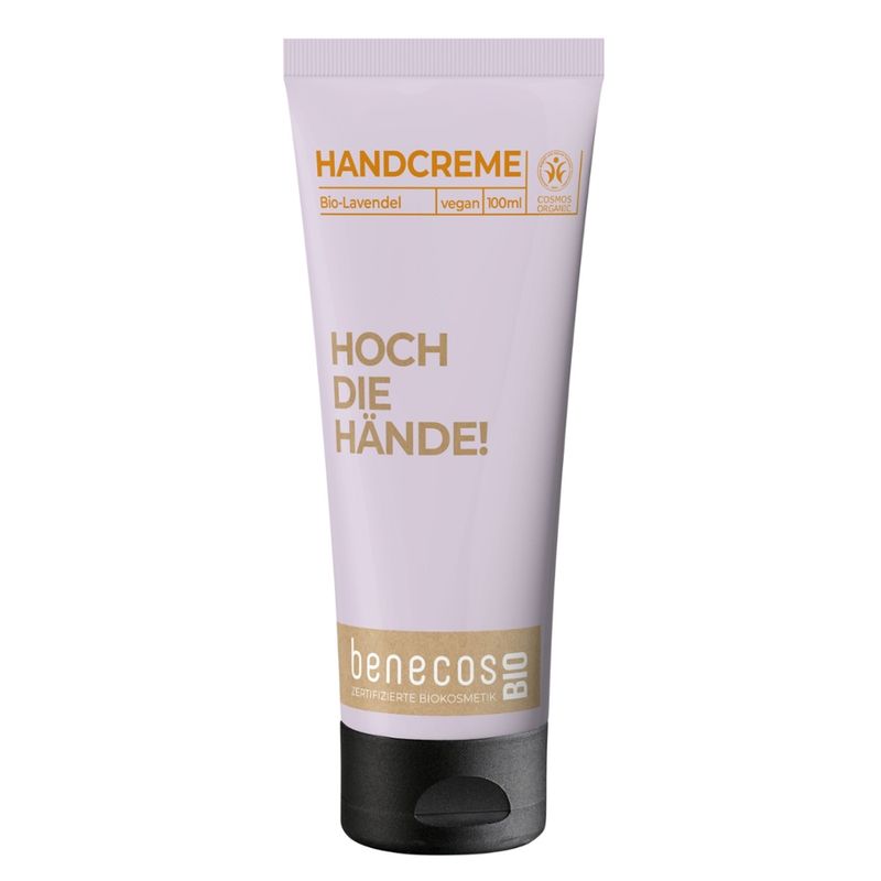 benecos benecosBIO Handcreme BIO-Lavendel- HOCH DIE HÄNDE! - Produktbild
