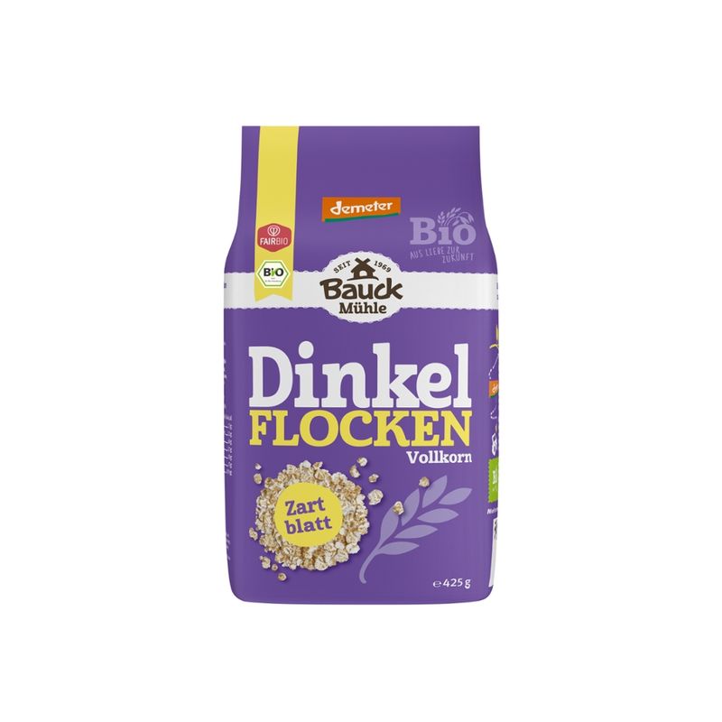 Bauck Mühle Dinkelflocken Zartblatt Demeter - Produktbild