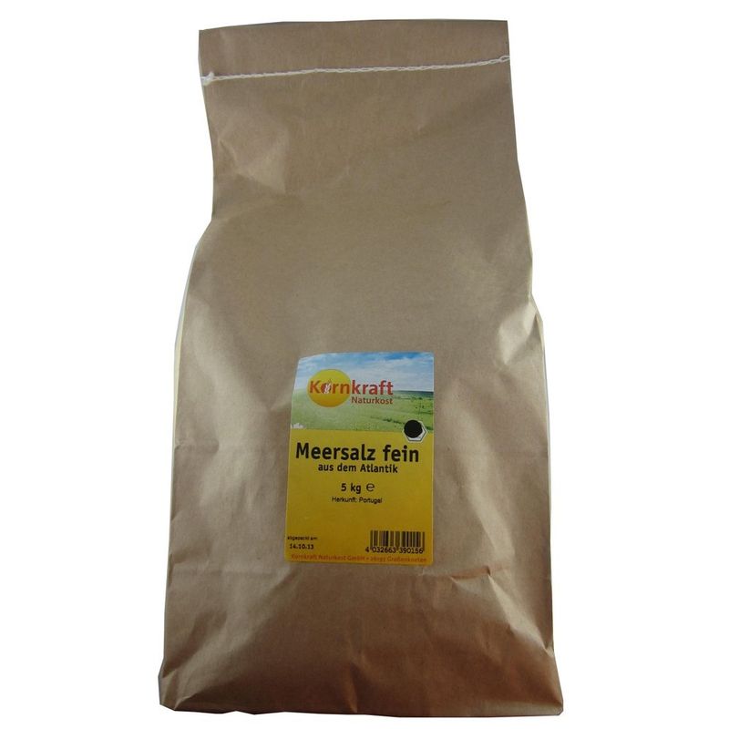 Kornkraft Atlantik-Meersalz, fein - Produktbild