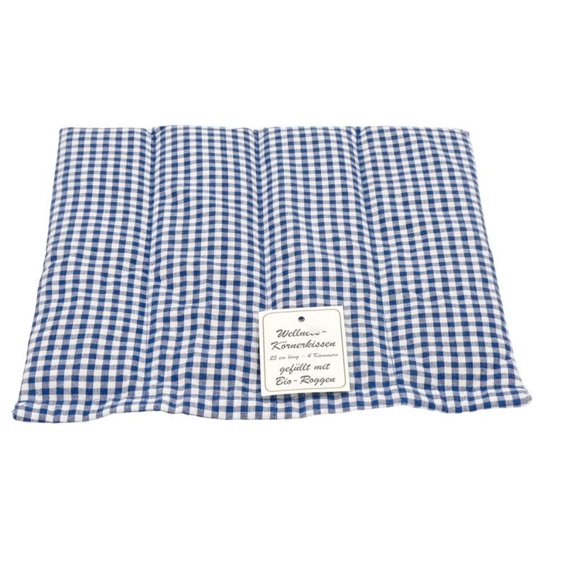 A-Tex Körnerkissen mit BIO-Roggen 4- Kammern 28 x 25 cm - Produktbild