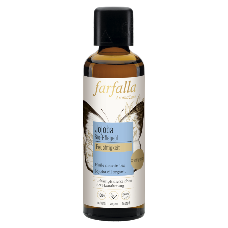 farfalla Jojoba, Bio-Pflegeöl, 75ml, Feuchtigkeit - Produktbild