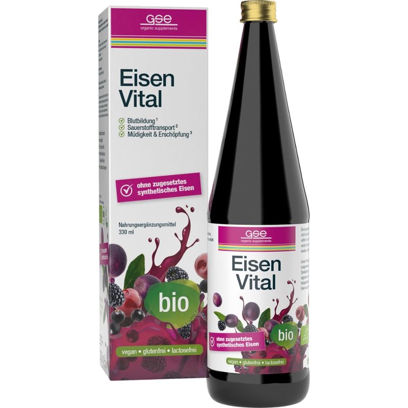 GSE  Eisen Vital Complex (Bio), 330 ml - Produktbild