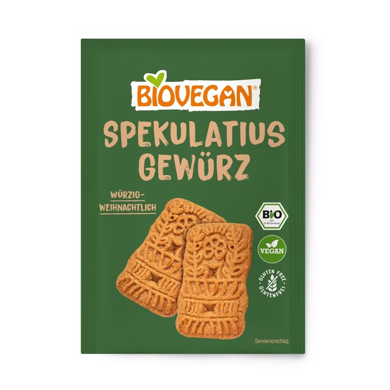 Biovegan Backgewürz Spekulatius, BIO, 15g, schmales Format - Produktbild