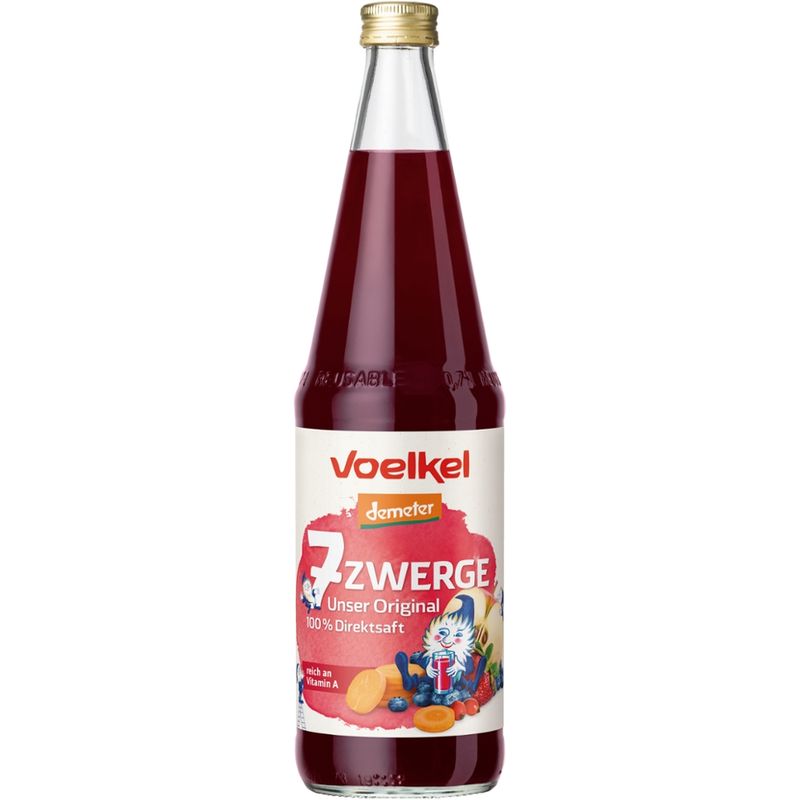 Voelkel 7 Zwerge Unser Original 100 % Direktsaft - Produktbild