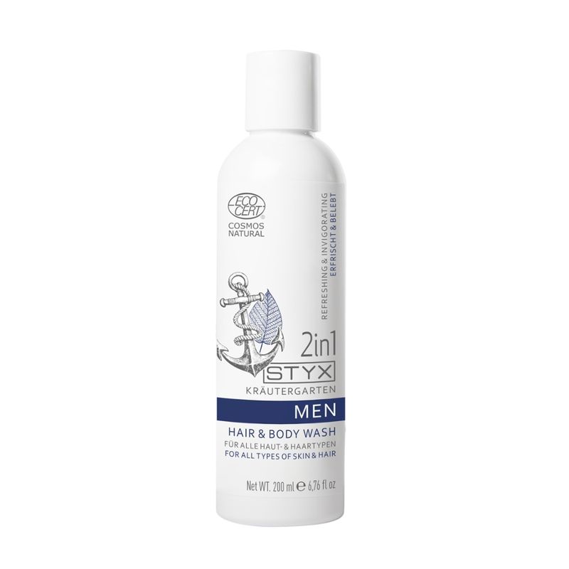 Styx Naturcosmetic MEN Hair & Body Wash 200ml Cosmos nat. - Produktbild