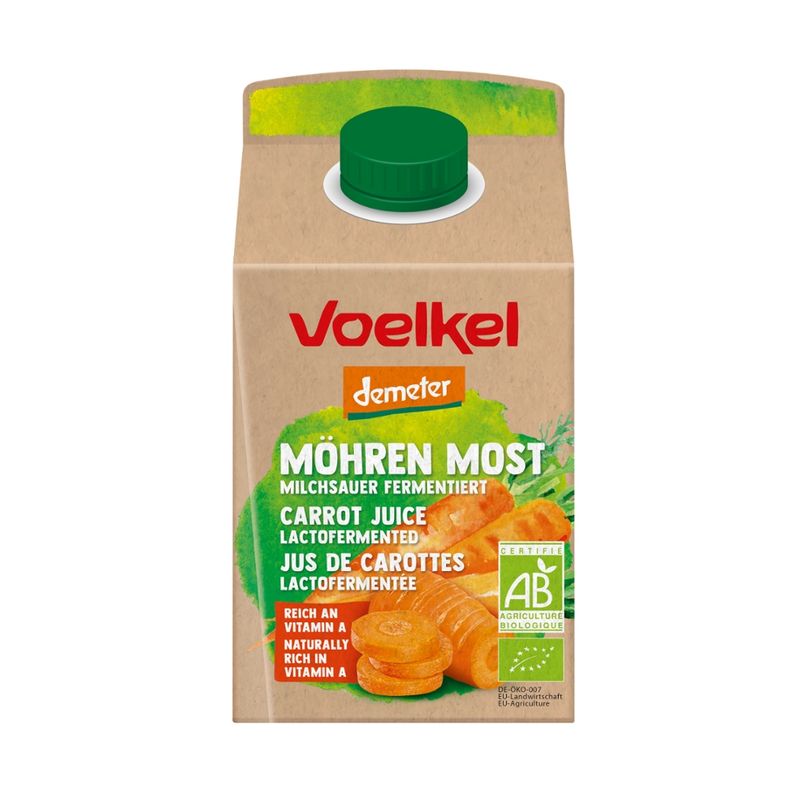 Voelkel Möhren Most Milchsauer fermentiert - Produktbild