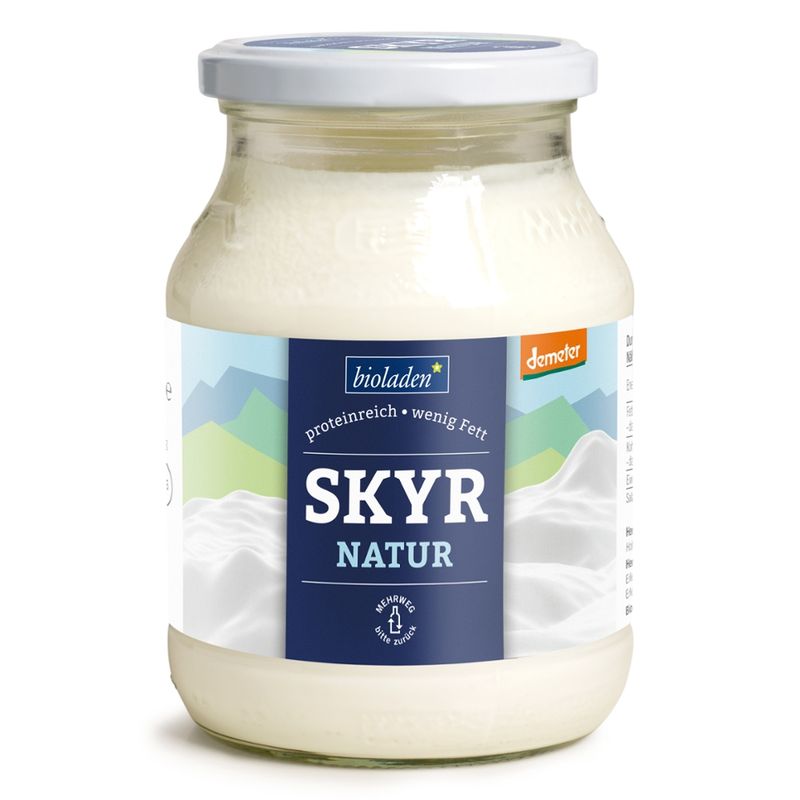 bioladen Skyr Natur im Glas - Produktbild