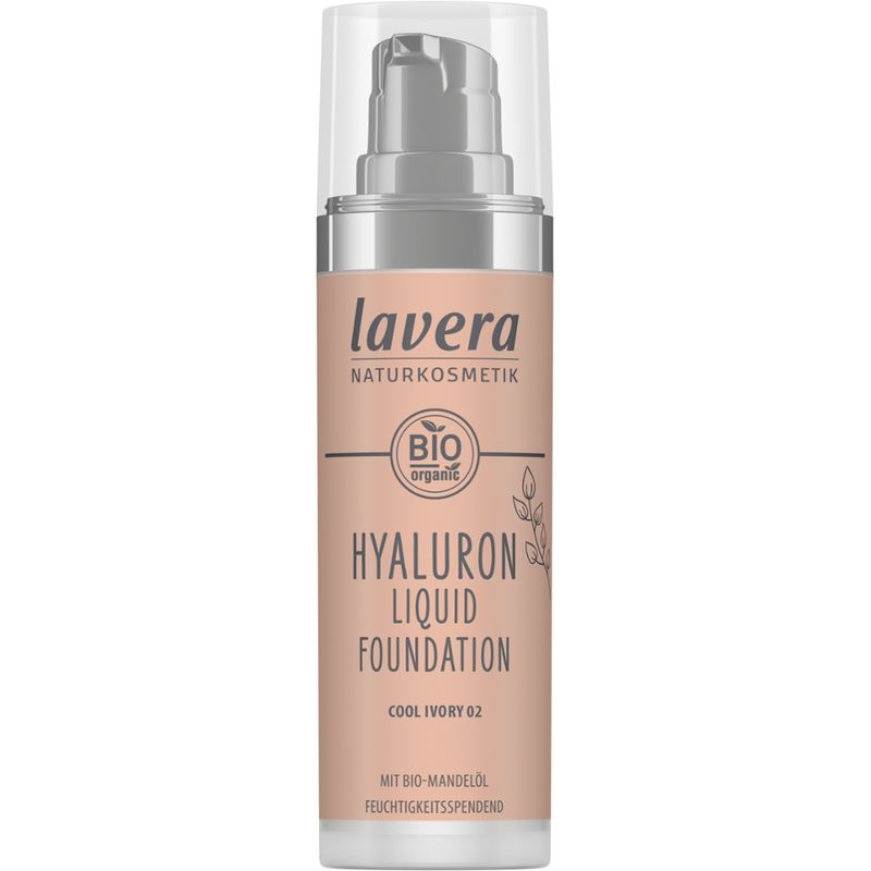 lavera Hyaluron Liquid Foundation -Cool Ivory 02- - Produktbild