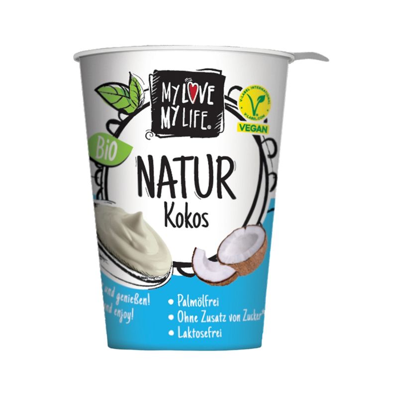 My Love My Life My Love My Life Fermentierte Bio-Kokoscreme Natur ungesüßt 400 g - Produktbild
