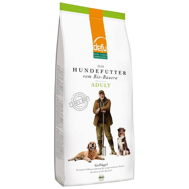 defu - Das Tierfutter vom Bio-Bauern Hund Adult Geflügel - Produktbild