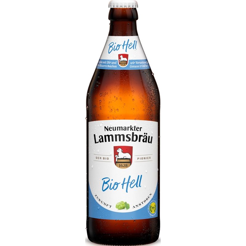 Neumarkter Lammsbräu Neumarkter Lammsbräu Bio Hell 0,5l - Produktbild