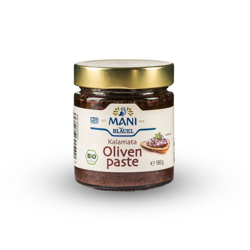 MANI® MANI Kalamata Olivenpaste, bio, NL Fair - Produktbild