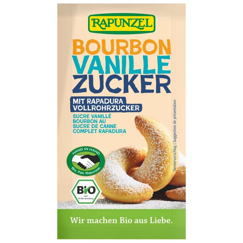 Rapunzel Vanillezucker Bourbon mit Rapadura HIH - Produktbild