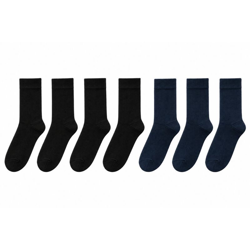 LIVING CRAFTS Socken, 7er-Pack 2027, black/navy, 45/46 - Produktbild