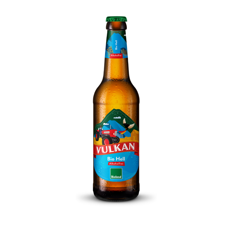 VULKAN Vulkan BIO Hell alkoholfrei 0,33l LN - Produktbild