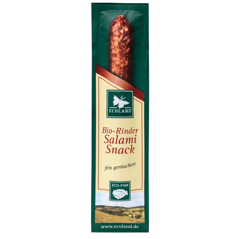 Ecoland  Ecoland Rinder Salami Snack 25g - Produktbild