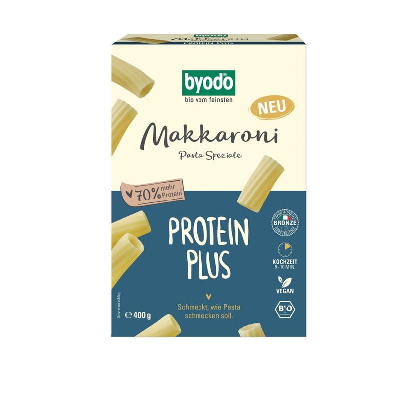 Byodo Byodo Protein PLUS Macaroni, 400g - Produktbild