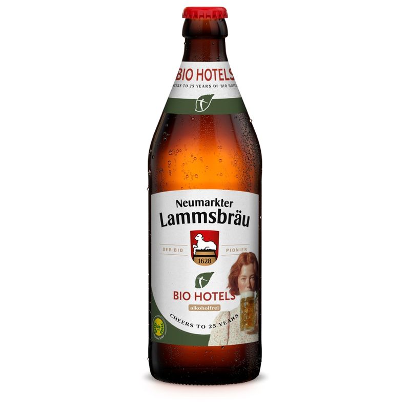 Neumarkter Lammsbräu Neumarkter Lammsbräu BIO HOTELS Hell alkoholfrei 0,5l - Produktbild