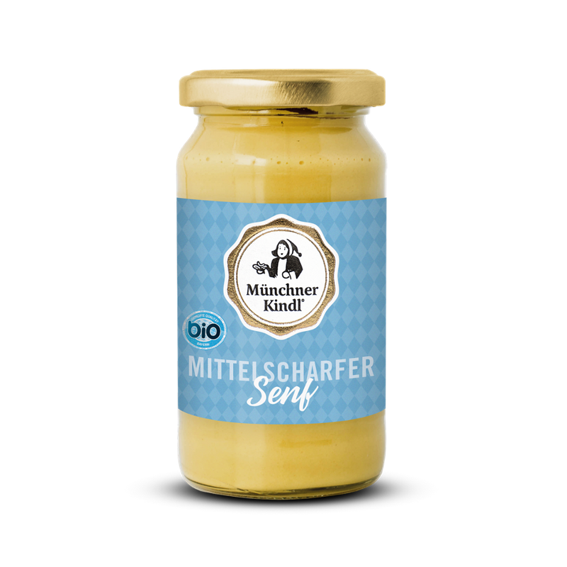 Münchner Kindl Senf Mittelscharfer Senf - Produktbild