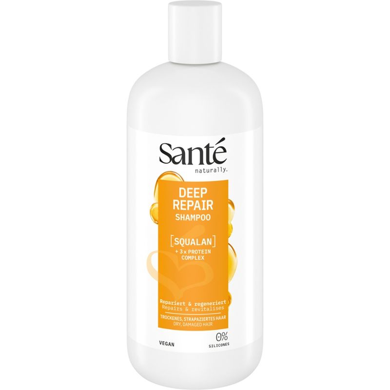 Sante DEEP REPAIR Shampoo Squalan + 3-Fach Protein Komplex - Produktbild