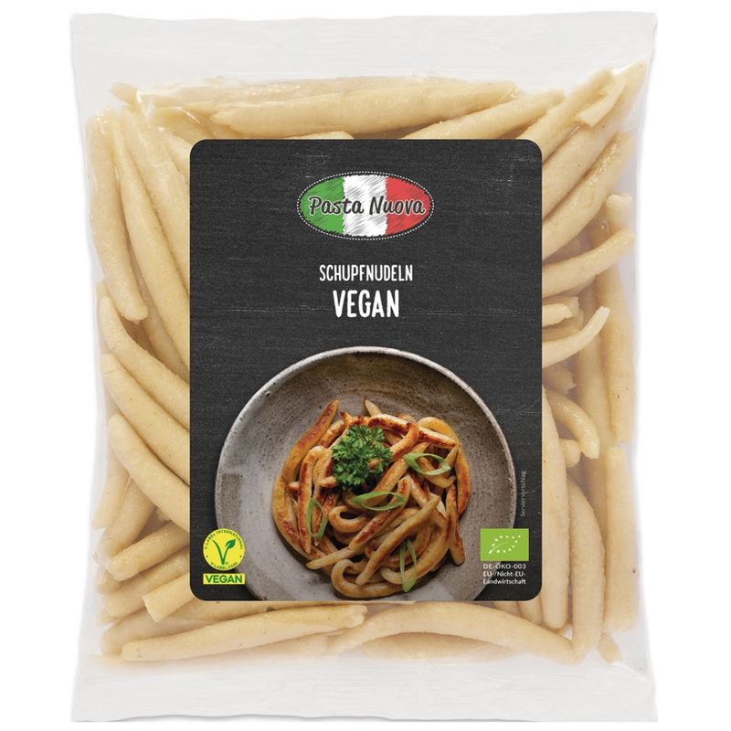 Pasta Nuova Frische vegane Schupfnudeln aus Kartoffel und Hartweizengrieß - Produktbild