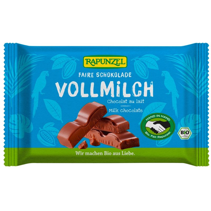 Rapunzel Vollmilch Schokolade HIH - Produktbild