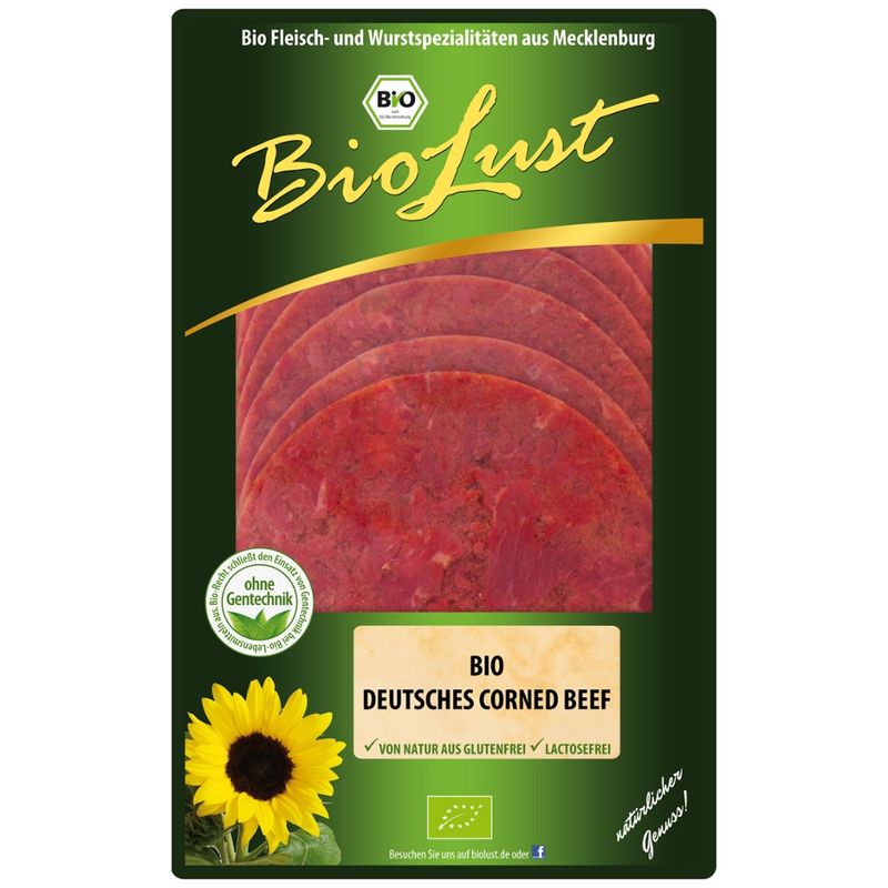Biolust Bio Deutsches Corned Beef - Produktbild