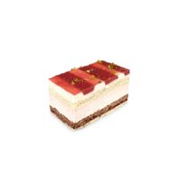 Bio Erdbeer-Sahneschnitte (Tiefgekühlt) 24 Stück - Produktbild