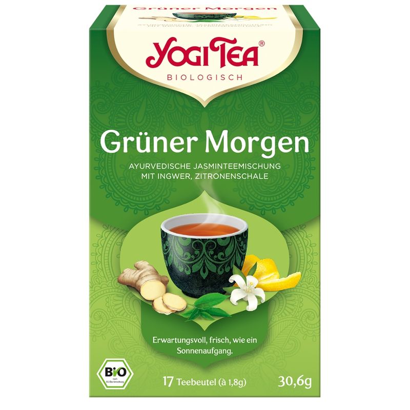 YOGI TEA Yogi Tea® Grüner Morgen Bio - Produktbild