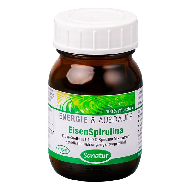 Sanatur EisenSpirulina 100 Tabletten - Produktbild