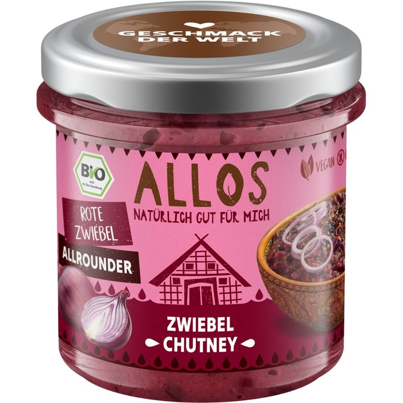 Allos Geschmack der Welt Zwiebel Chutney - Produktbild