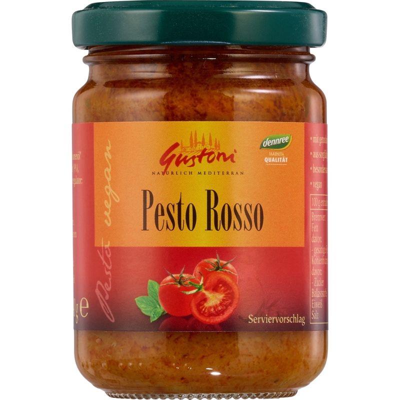 Gustoni Pesto Rosso, vegan - Produktbild