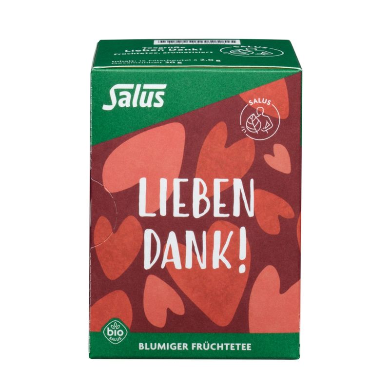 Salus® Lieben Dank! Tee bio 15FB - Produktbild