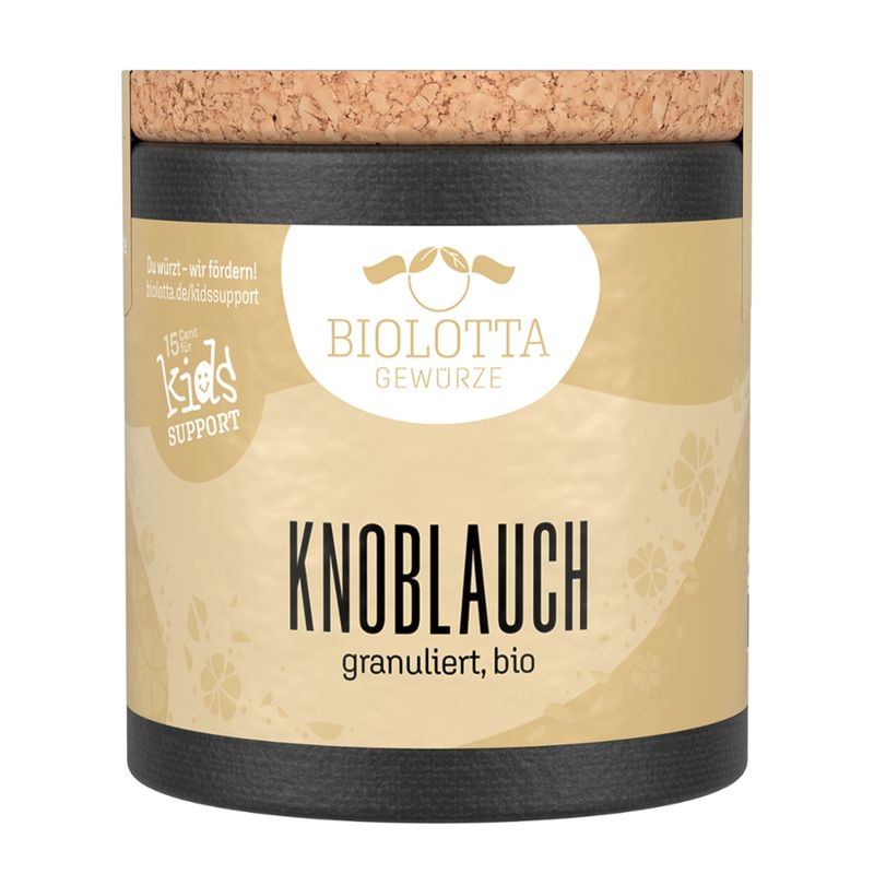 Biolotta Biolotta Korkdose Knoblauch granuliert, bio - Produktbild