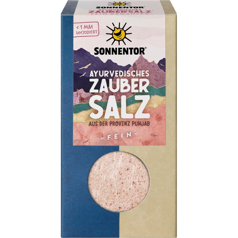 Sonnentor Ayurvedisches Zaubersalz® fein, Packung - Produktbild
