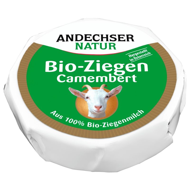 Andechser Natur Bio-Ziegencamembert 50% - Produktbild