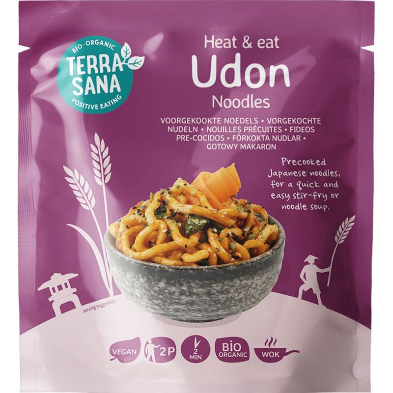 TerraSana Vorgekochte Udon-Nudeln - Produktbild