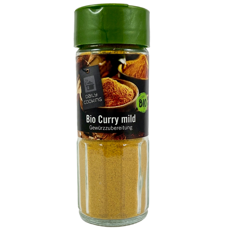 Daily Cooking Bio Curry mild 40g Gl. DE-ÖKO-005 - Produktbild