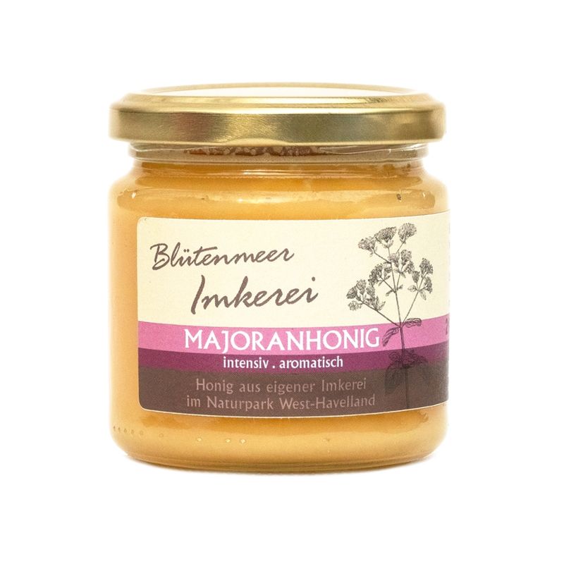 Blütenmeer Imkerei Bioland Majoranhonig aus der Blütenmeer Imkerei - Produktbild