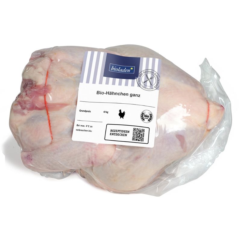 bioladen Hähnchen ohne Innereien, ganz - Produktbild