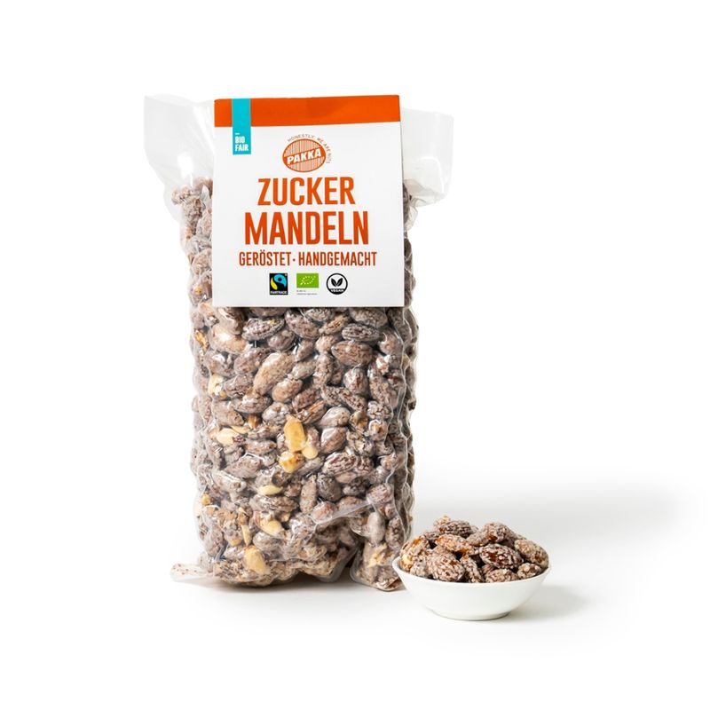 Pakka Weisse Zuckermandeln, Bio & Fairtrade, 750g - Produktbild