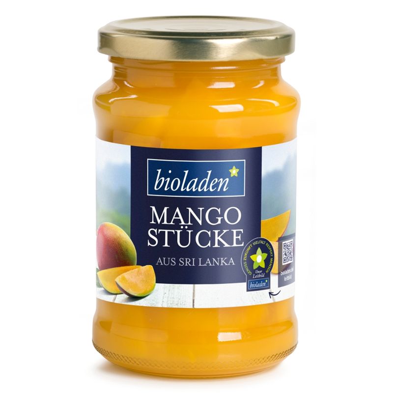 bioladen Mangostücke im Mehrfruchtsaft - Produktbild
