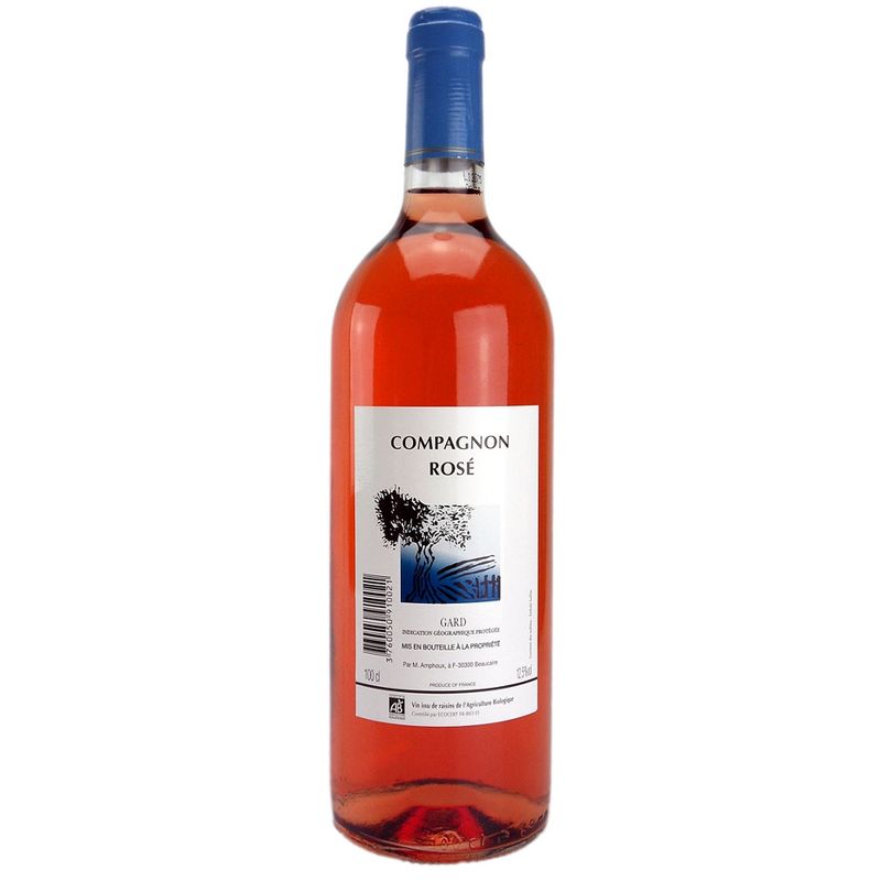 Weinhandel Wolfram Lambrecht COMPAGNON ROSÉ IGP Vin de Pays du Gard, Domaine de Tavernel, Erzeugerabfüllung - Produktbild