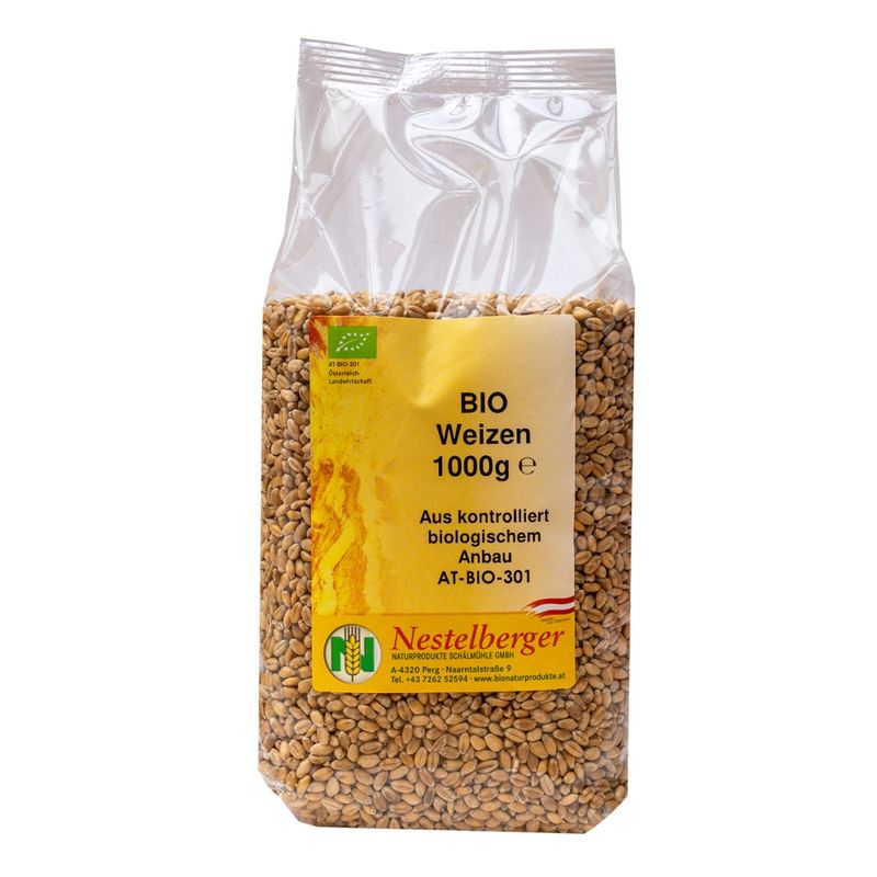 Nestelberger Bio Weizen 1kg - Produktbild