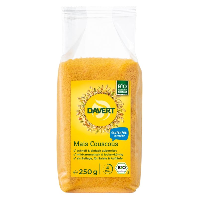 Davert Mais Couscous glutenfrei 250g - Produktbild