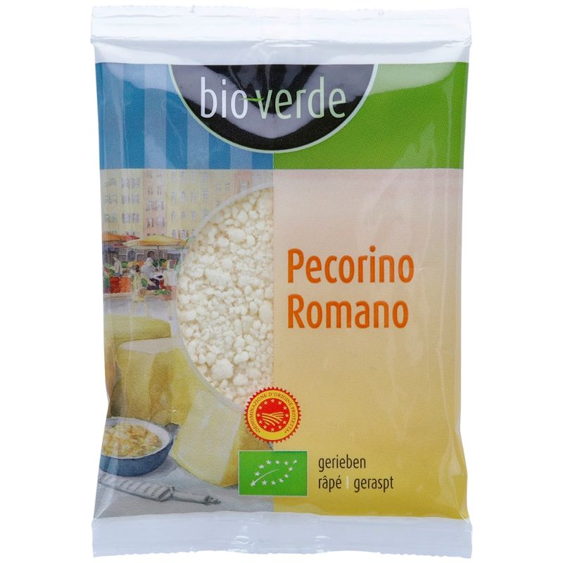 bio-verde Pecorino Romano "Originale" D. O. P. gerieben 40 g - Produktbild