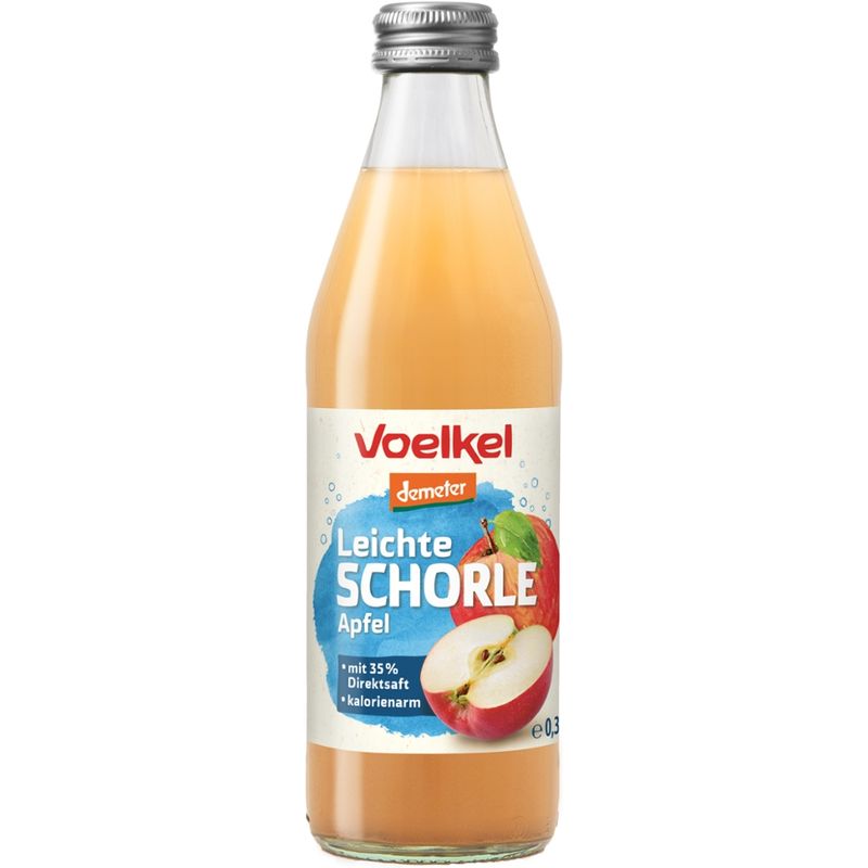 Voelkel Leichte Schorle Apfel - Produktbild