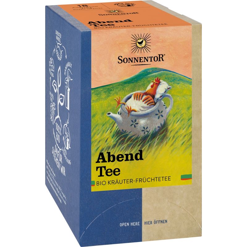 Sonnentor Abendtee, Doppelkammerbeutel - Produktbild