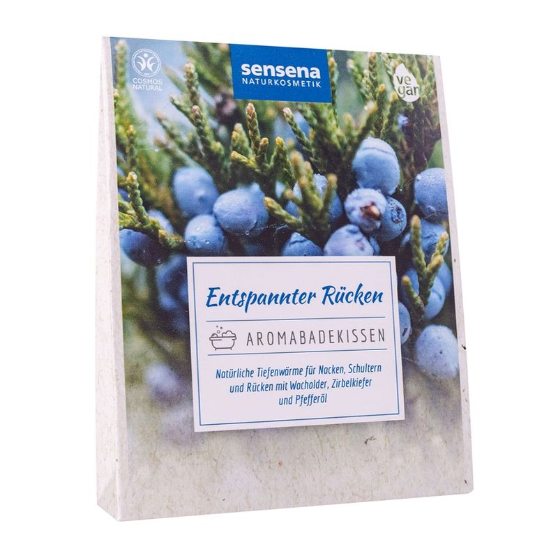 sensena Naturkosmetik Aromabadekissen "Entspannter Rücken" 60g - Produktbild