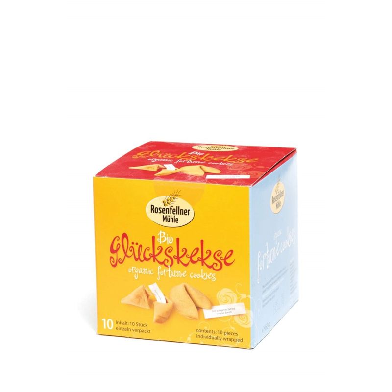 Rosenfellner Mühle & Naturkost Bio Glückskekse 60g (10 Stk.) - Produktbild